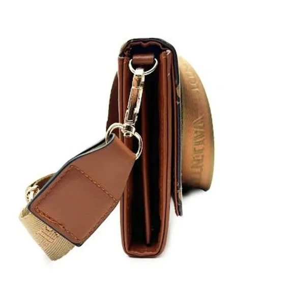 Valentino Orlandi Status Print crossbody with VO hardware! NWT! - Picture 3 of 5